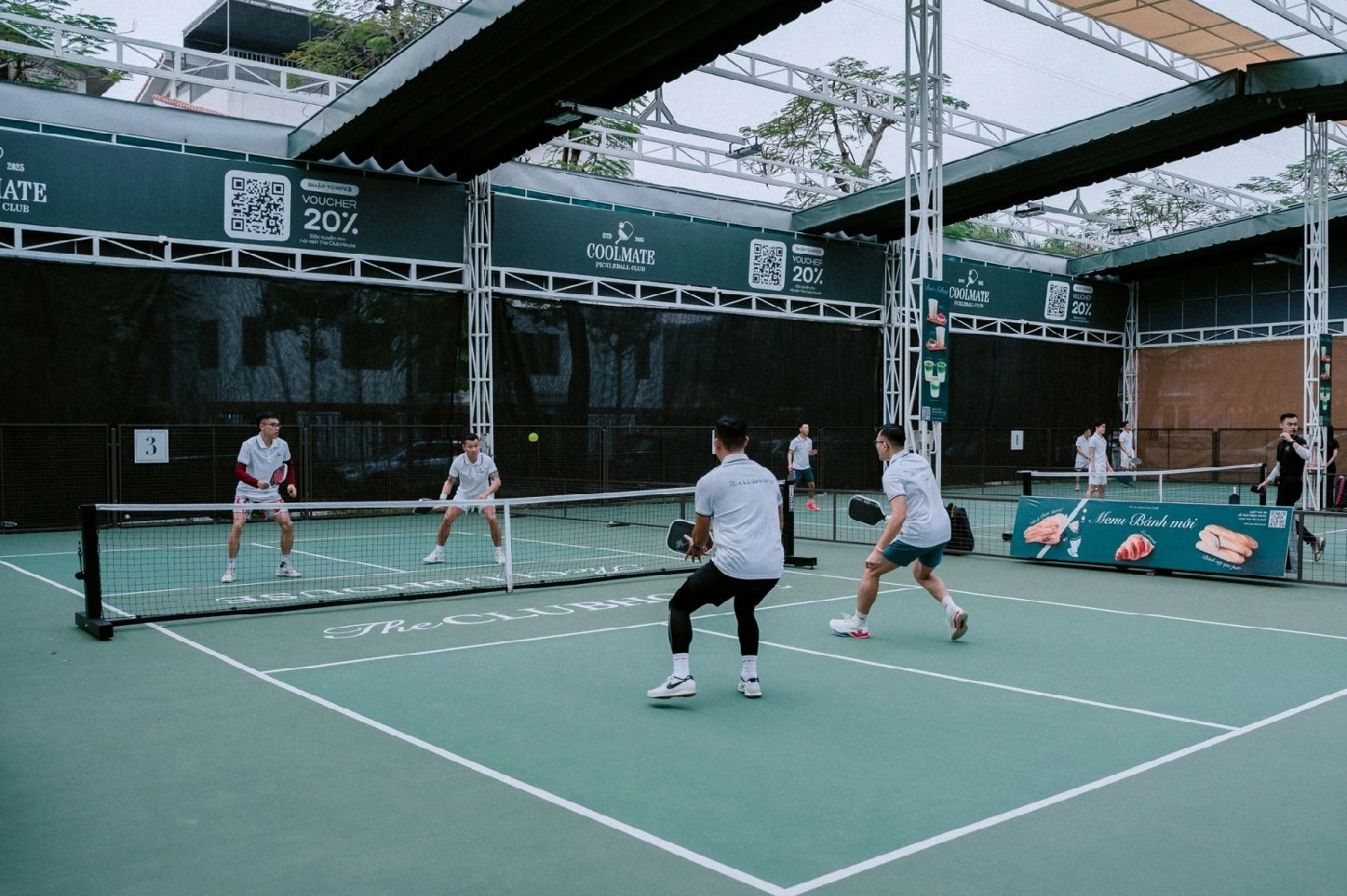  Sân Pickleball The Clubhouse