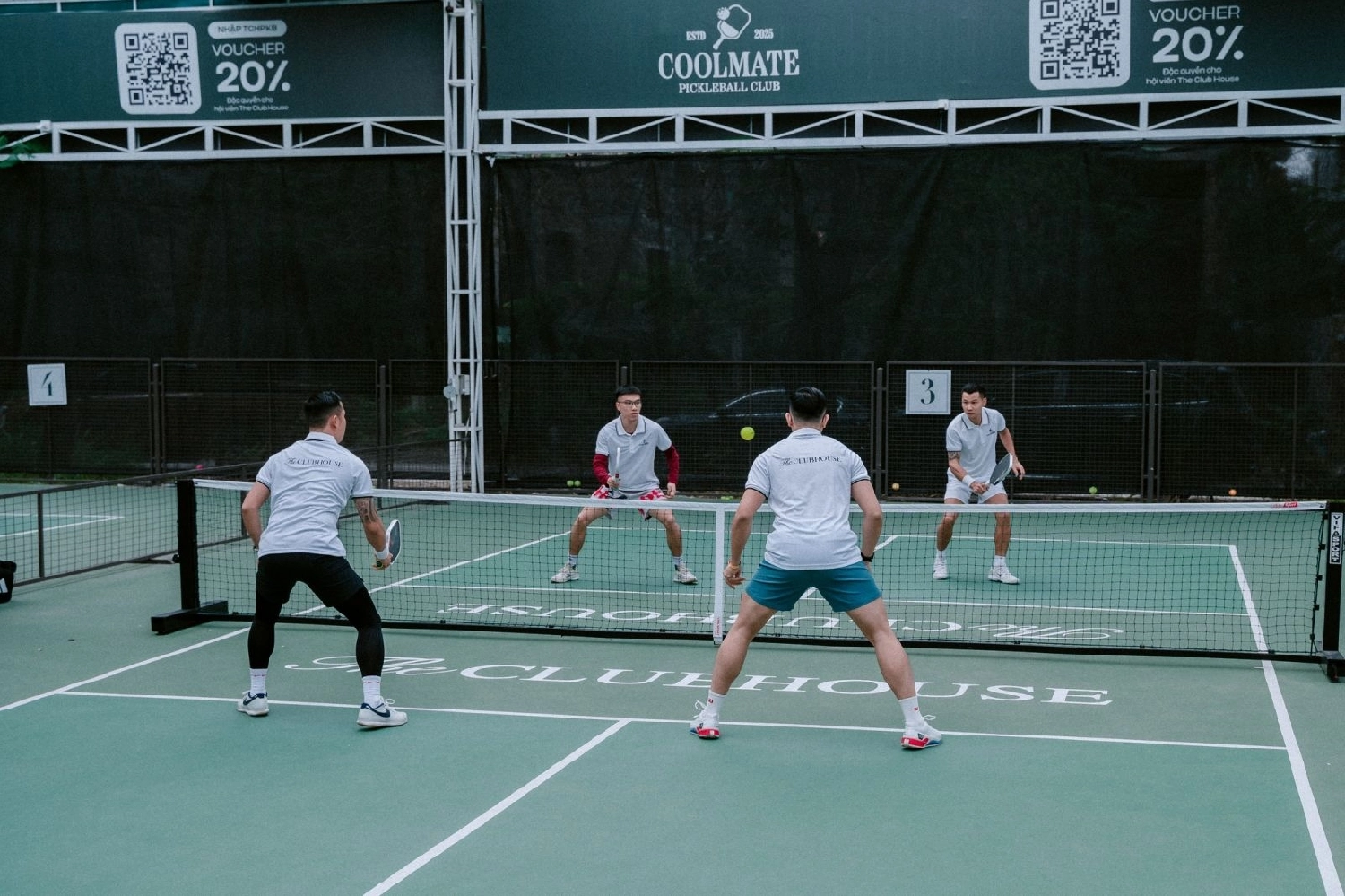 Sân Pickleball The Clubhouse