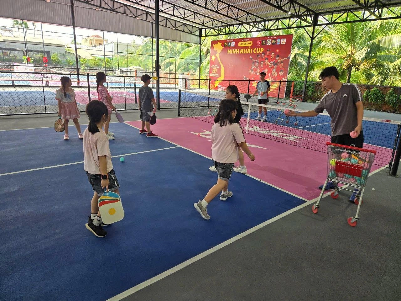 sân pickleball DTK