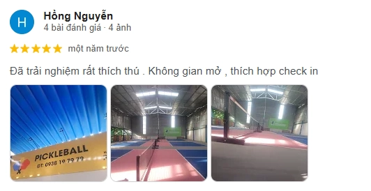 Đánh giá của người chơi tại sân Pickleball Vị Ngon Thủ Đức