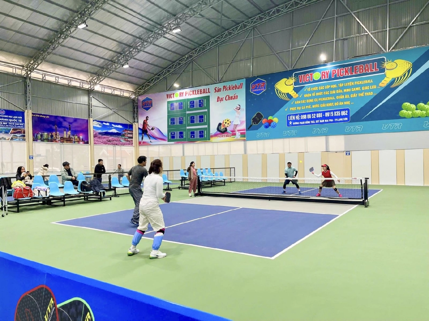 Các dịch vụ tiện ích của sân Pickleball Victory