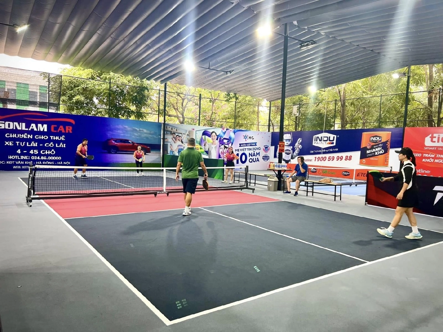 Các dịch vụ tiện ích của sân Pickleball Việt Hàn Geleximco