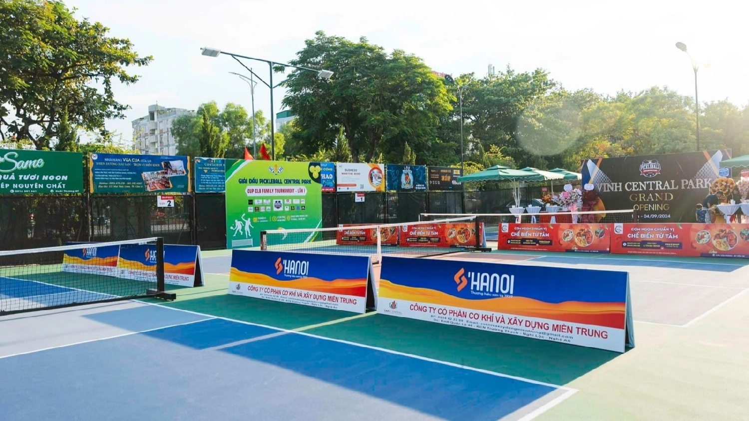 Sân Pickleball Vinh Central Park