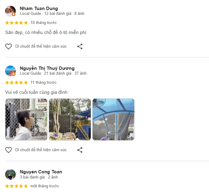 Đánh giá của người chơi tại sân Pickleball Water Tower
