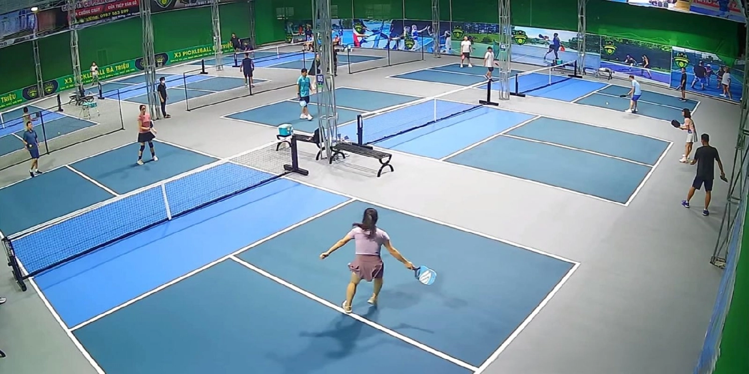 Giới thiệu sân Pickleball X3 Bà Triệu