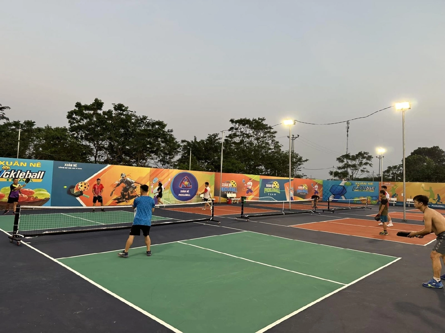 Giá thuê sân Pickleball Xuân Nê