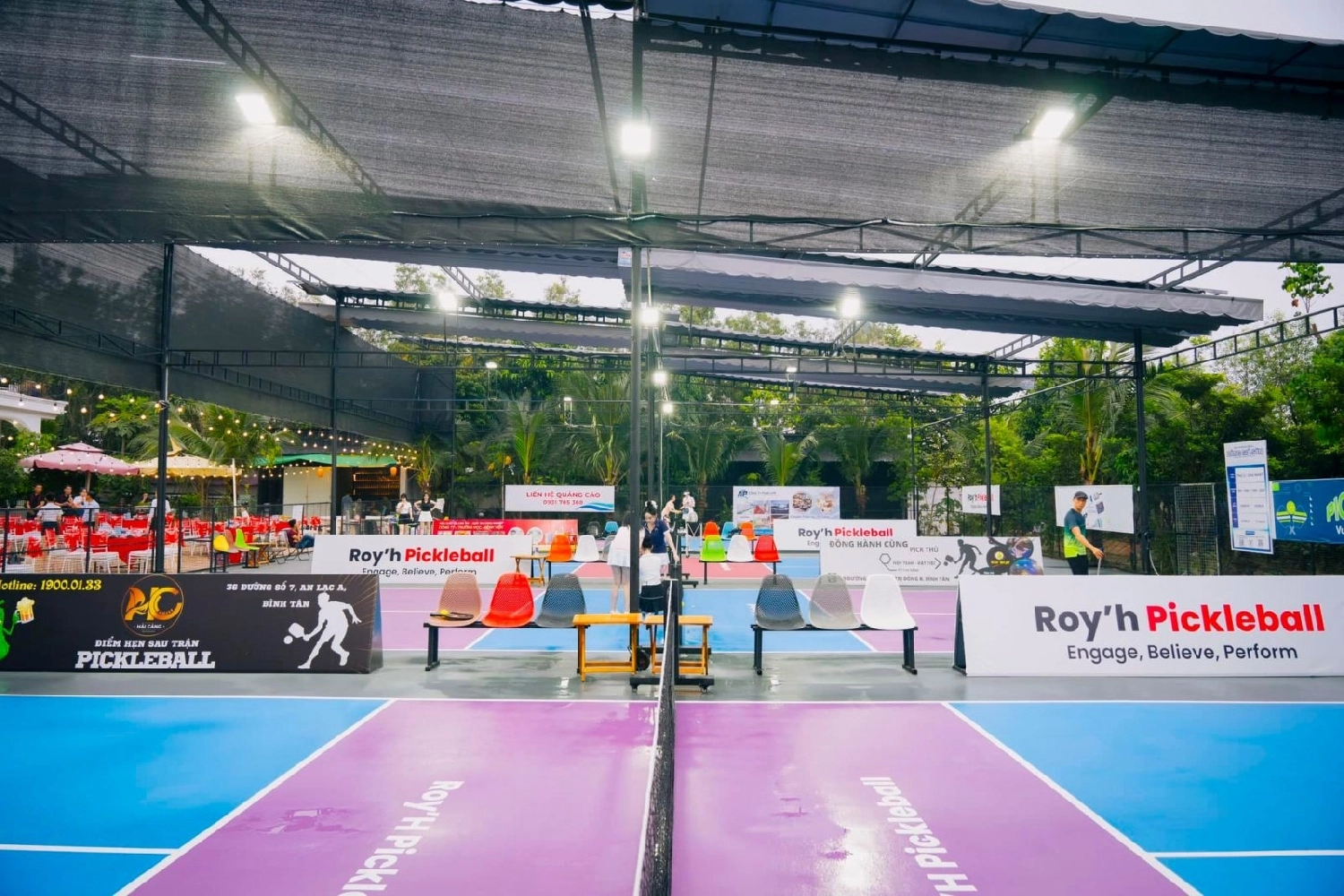 Các dịch vụ tiện ích của sân Roy'H Pickleball