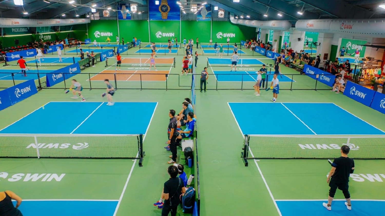 Hệ thống cụmsân swin pickleball quận 10