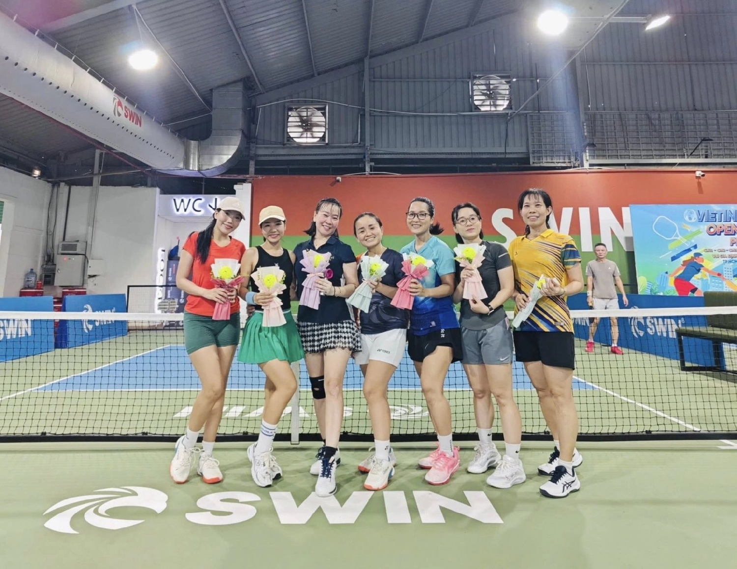 Các dịch vụ tại sân swin pickleball quận 10