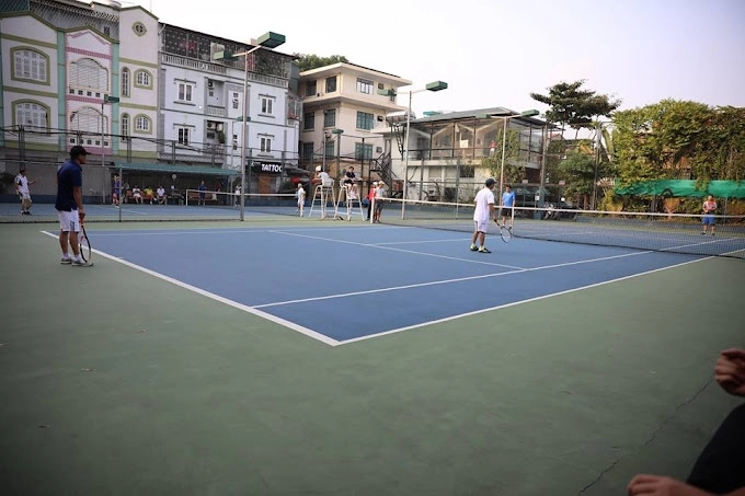 sân tennis đại học Thủy Lợi