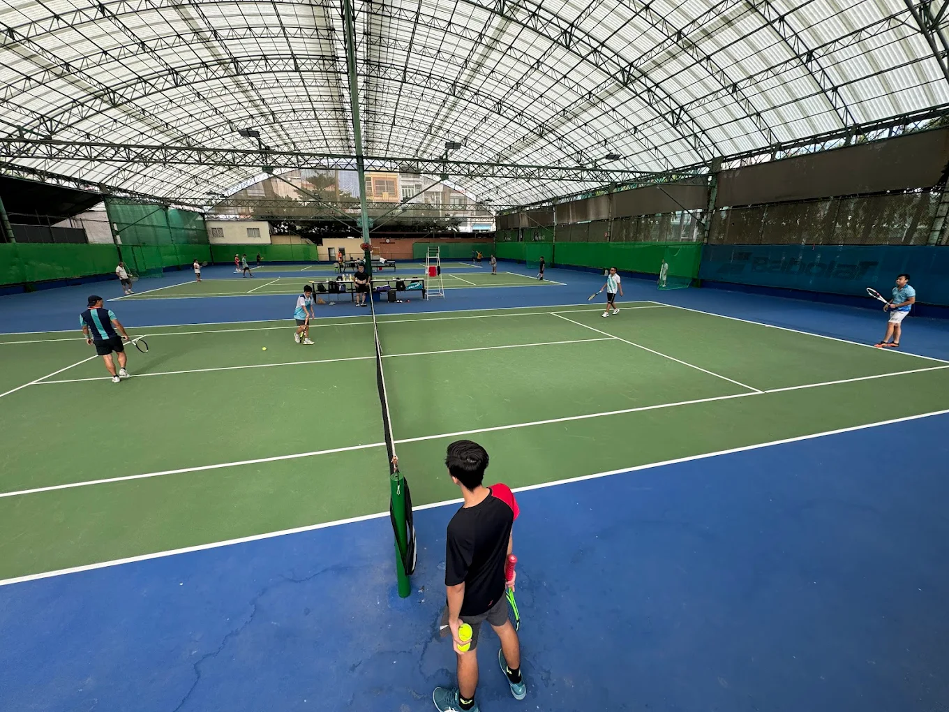Không gian sân tennis Kỳ Hòa