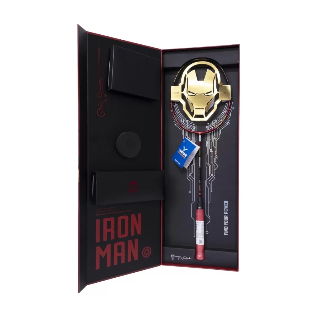 Set Vợt Cầu Lông Victor Iron Man Metallic