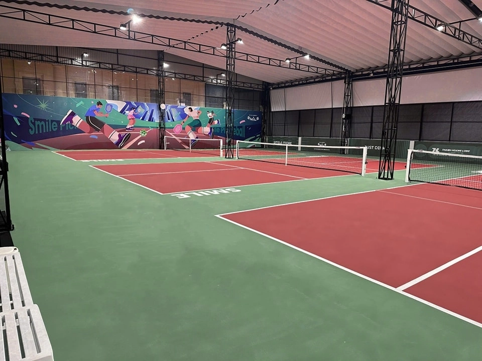 Sân Smile Pickleball gồm 3 sân