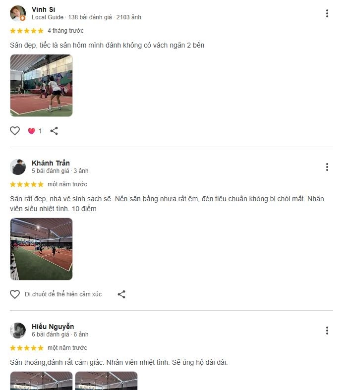 Đánh giá chất lượng sân Smile Pickleball