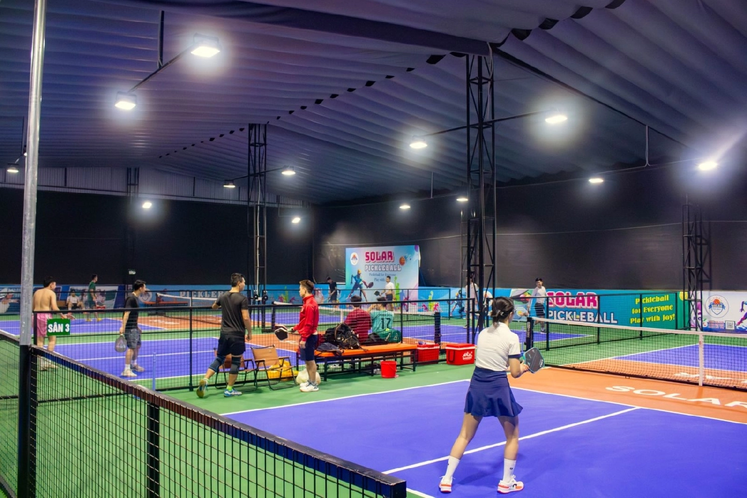 Solar Pickleball