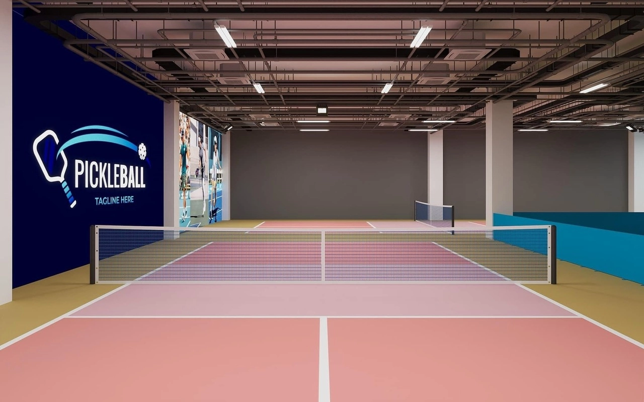 sơn sân pickleball đa năng