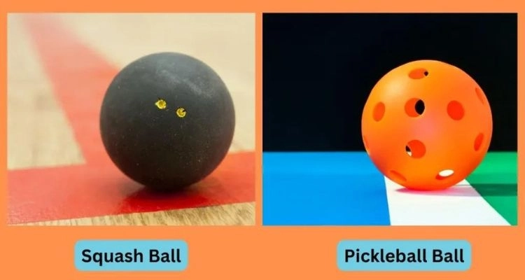 bóng squash vs pickleball