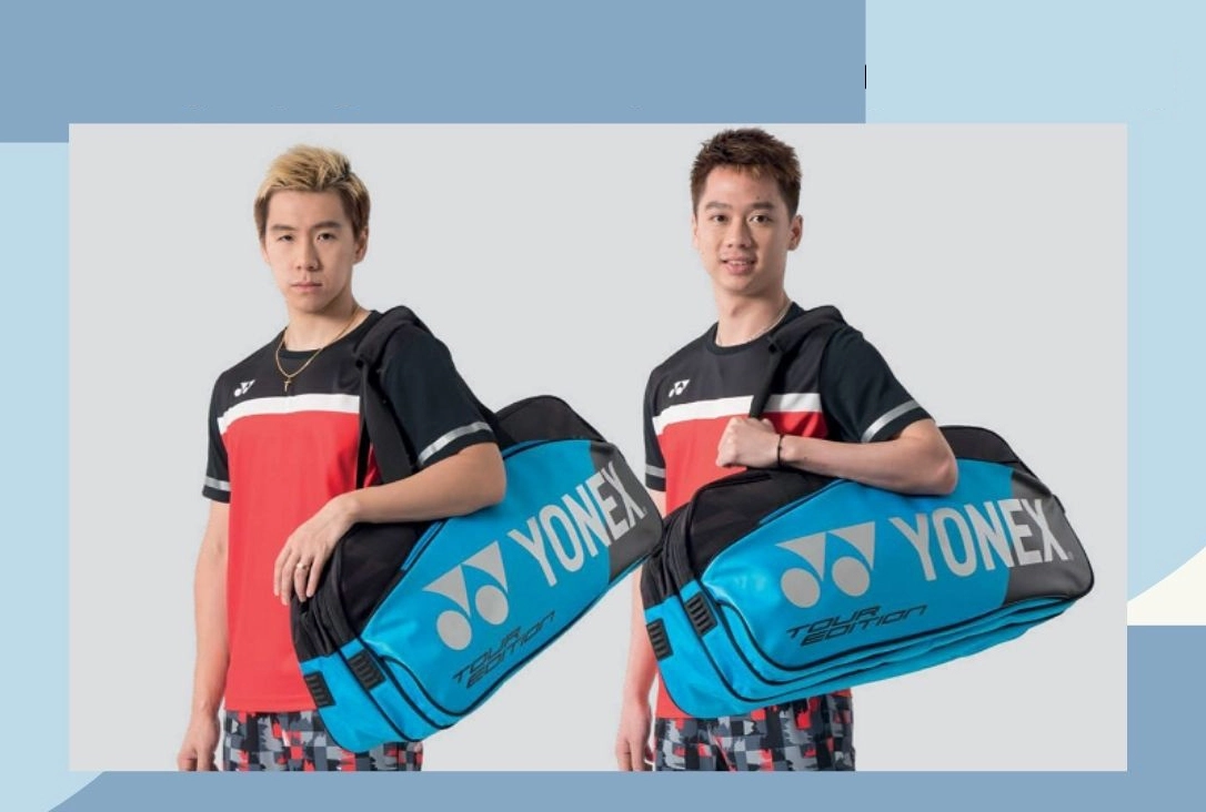 sử dụng túi cầu lông Yonex