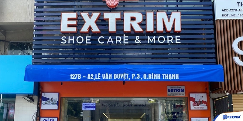 Cửa hàng Extrim chuyên sửa chữa giày tại TP.HCM