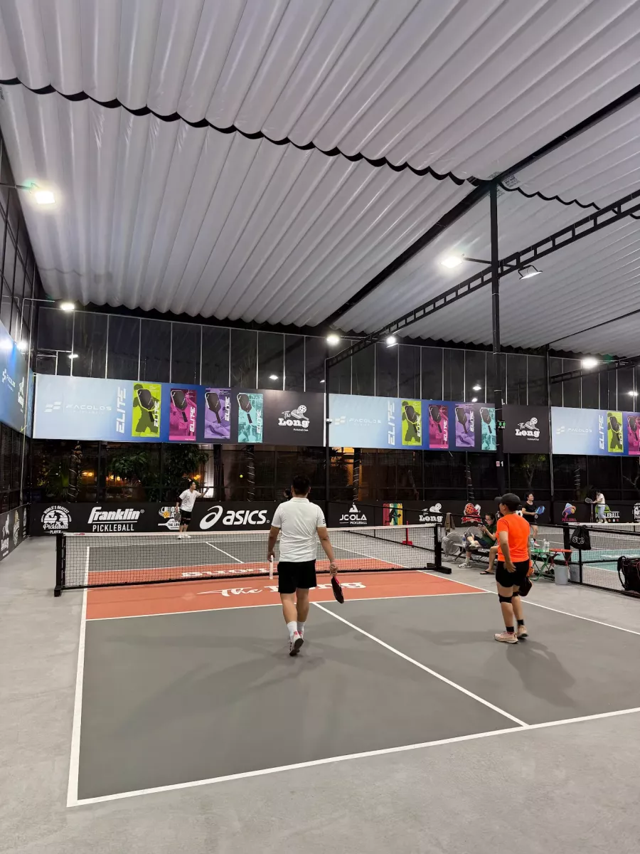 Các tiện ích tại sân the long pickleball 2 thủ đức