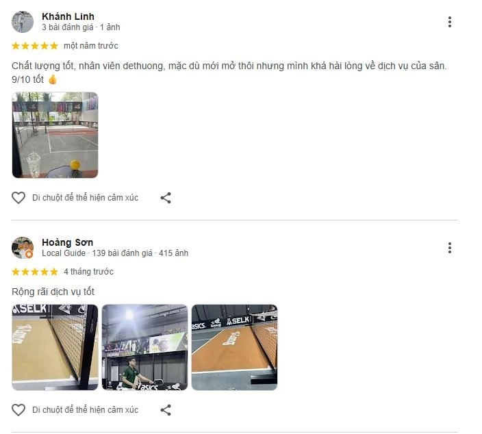 Sân The Long pickleball 2 Thủ Đức