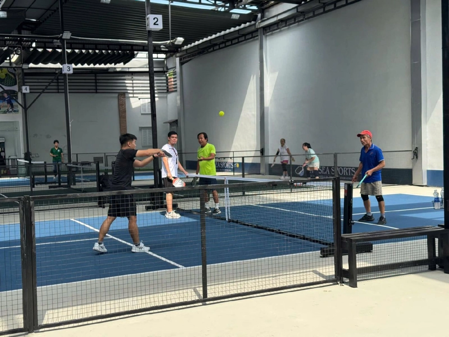 Cụm sân the sea pickleball
