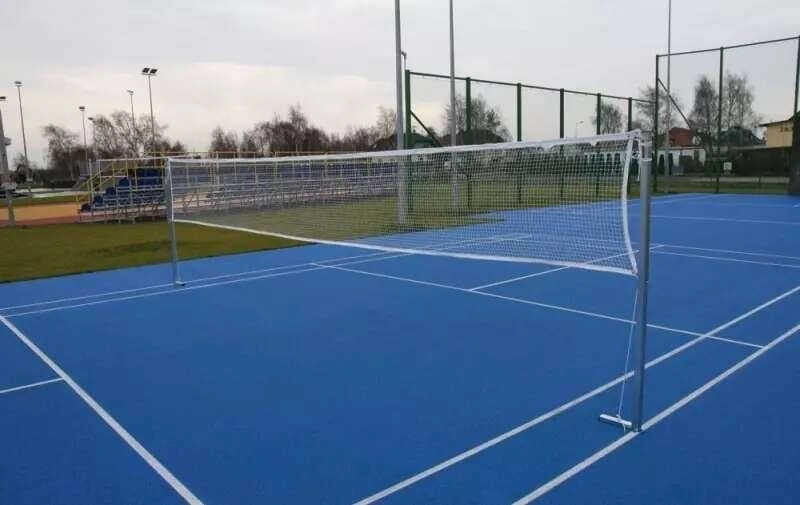 thi công sân cầu lông