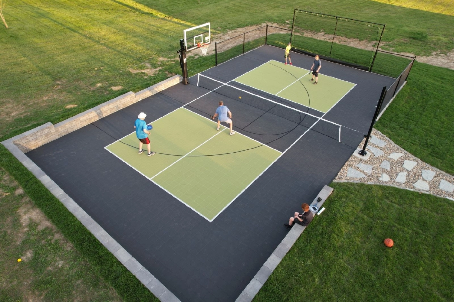 sân pickleball lẻ