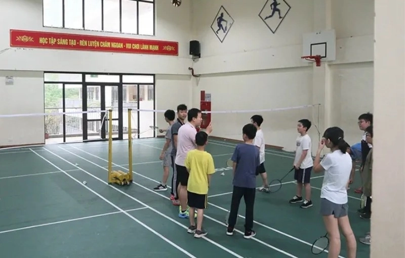 Học cầu lông cùng Thầy Nhân và Thầy Giàu