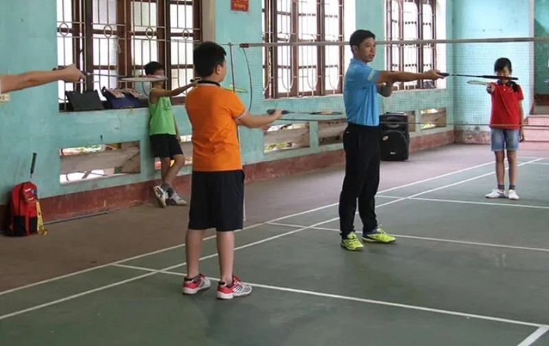 Lớp học cầu lông Thầy Mạnh BV