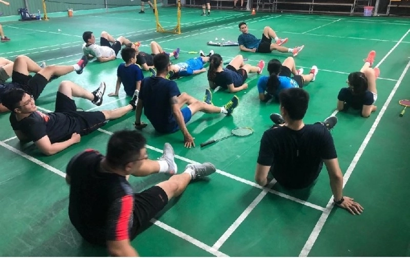 Lớp học cầu lông Thầy Bảo Phát và Bảo Minh