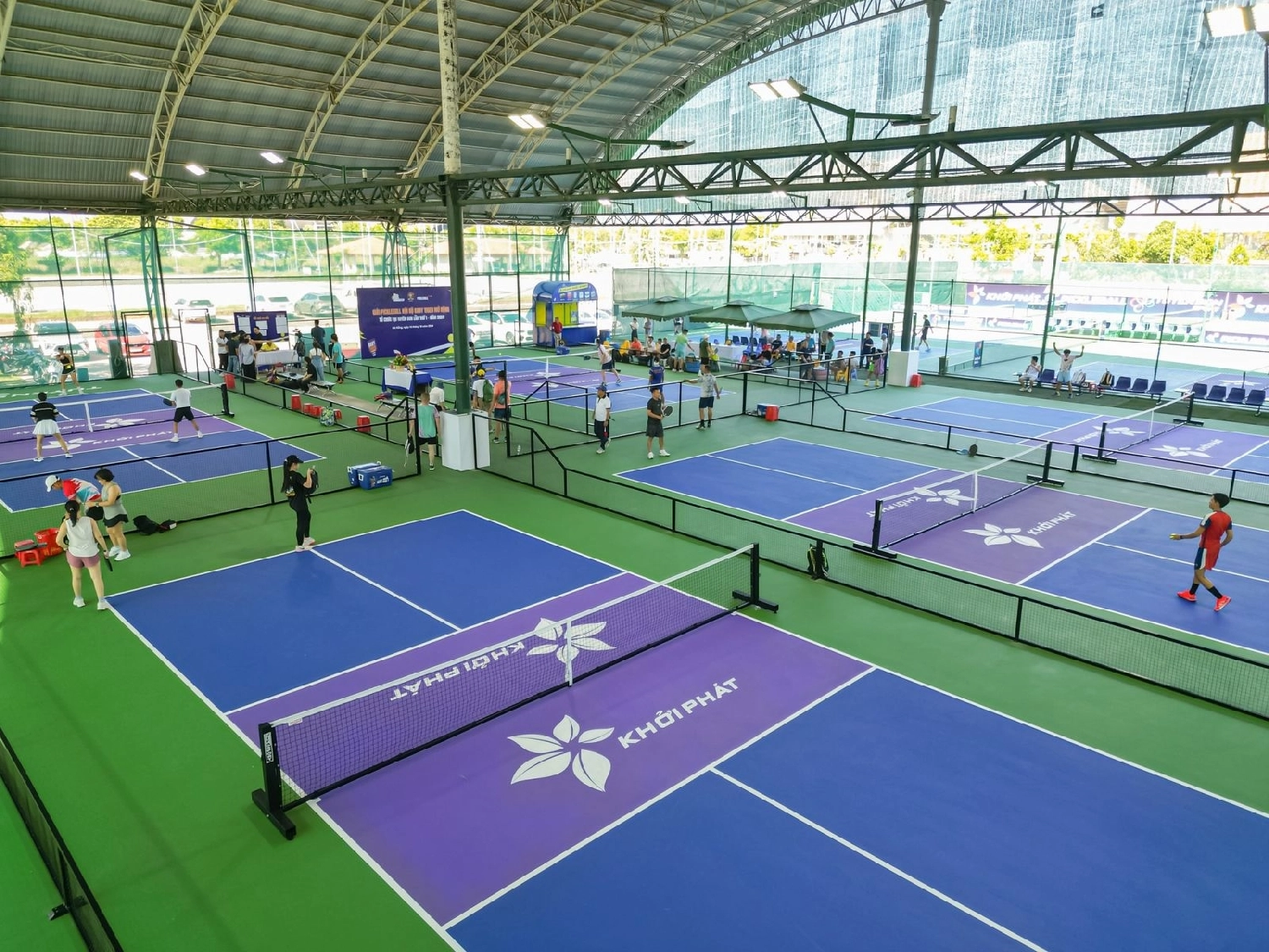 sân pickleball tuyên sơn