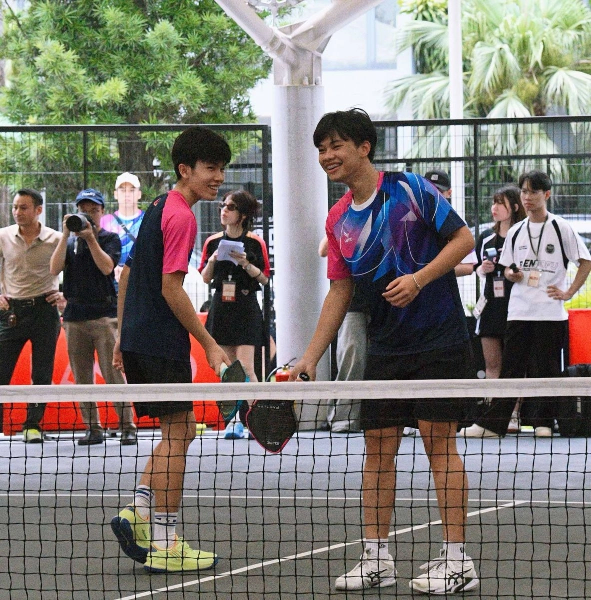 Tống Nhật Minh pickleball và Lê Xuân Đức