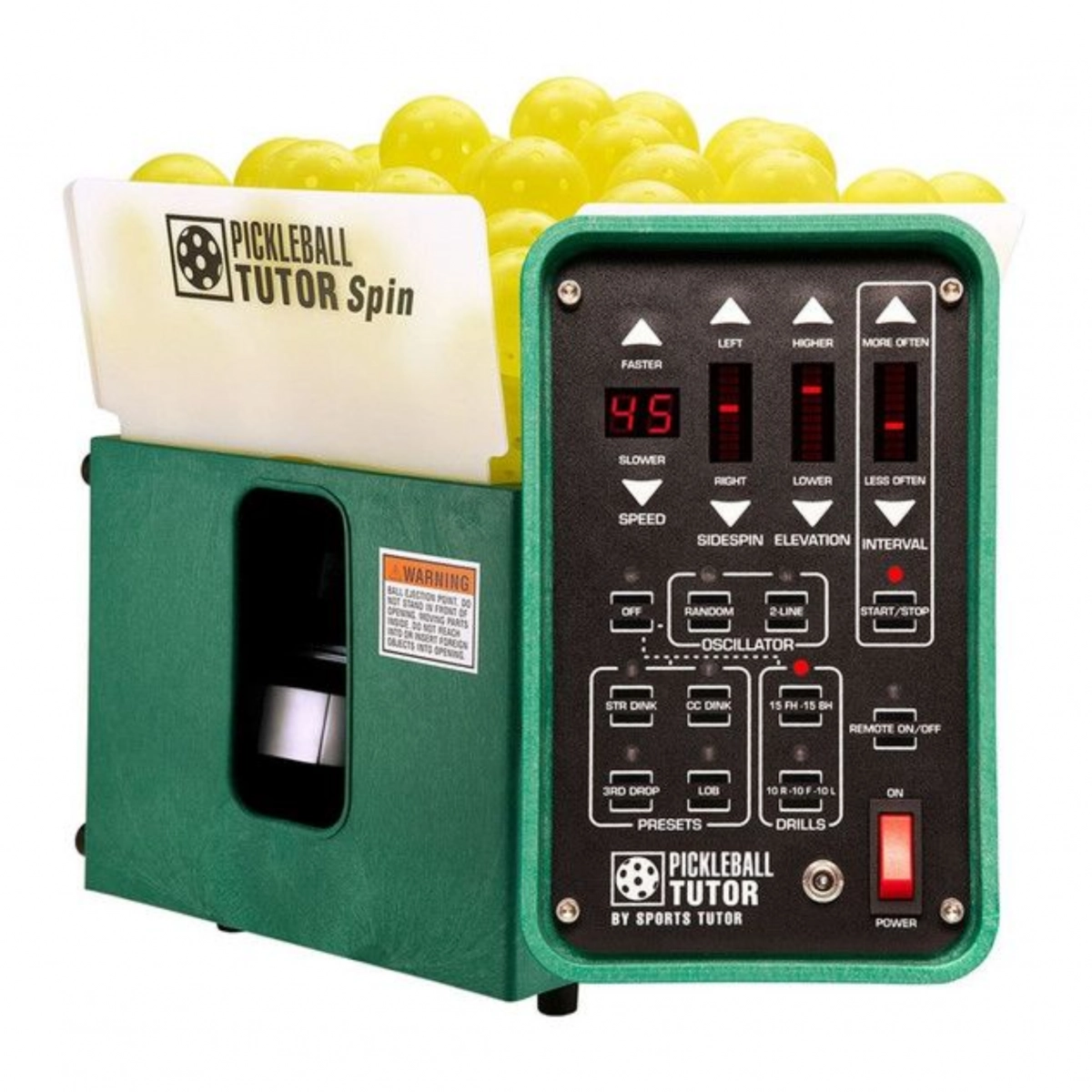 Máy bắn bóng pickleball Pickleball Tutor Spin Ultra
