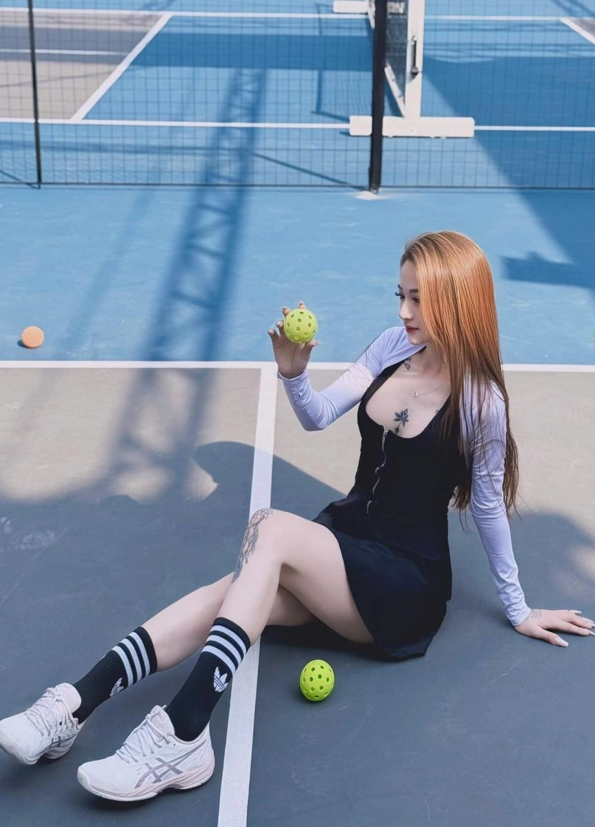 Sân Top pickleball với thiết kế hiện đại