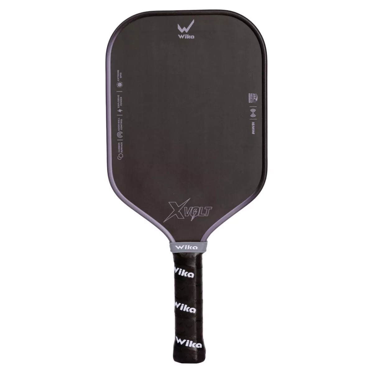 Vợt Pickleball Wika X-Volt màu xám
