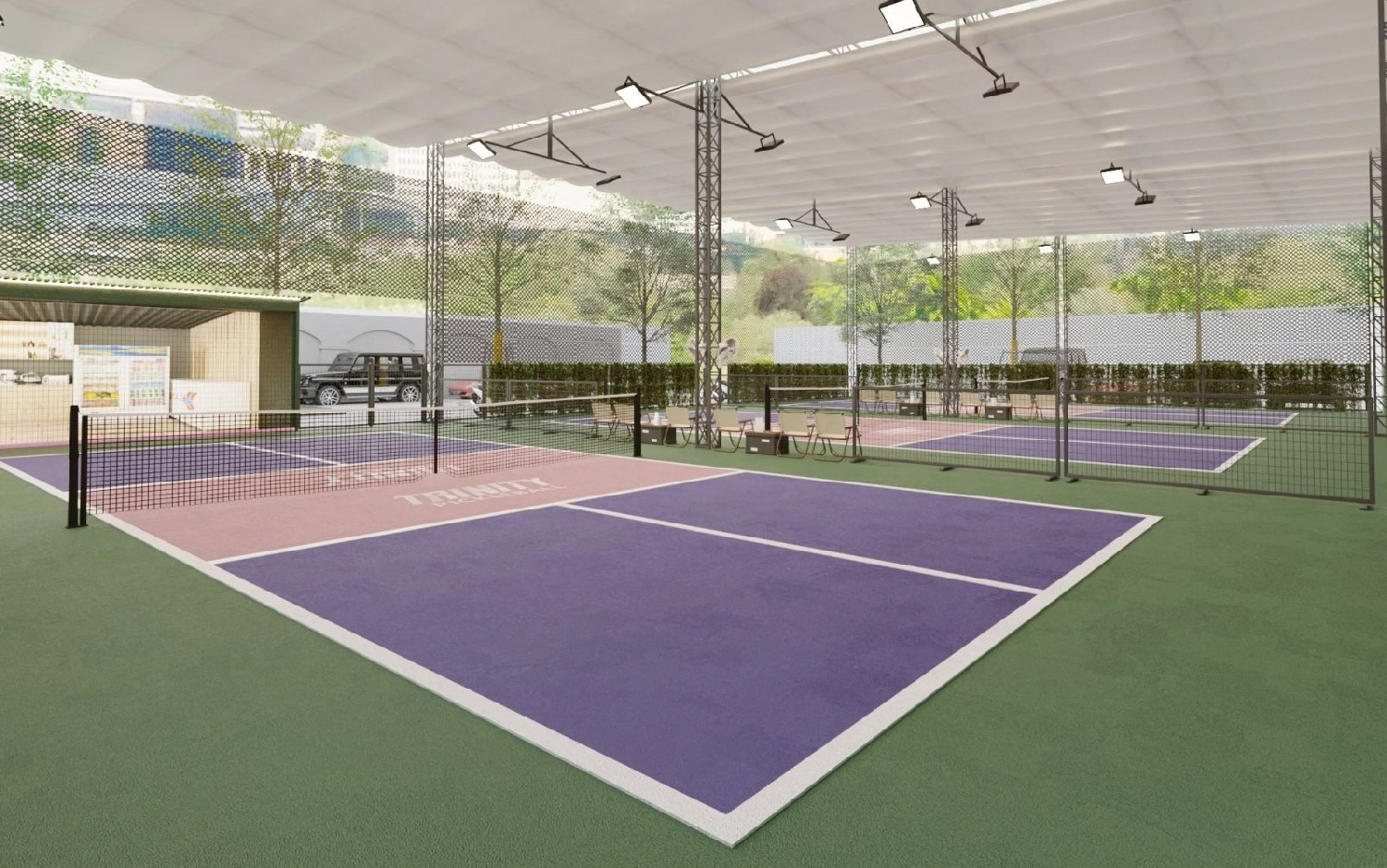 Chất lượng sân Trinity pickleball