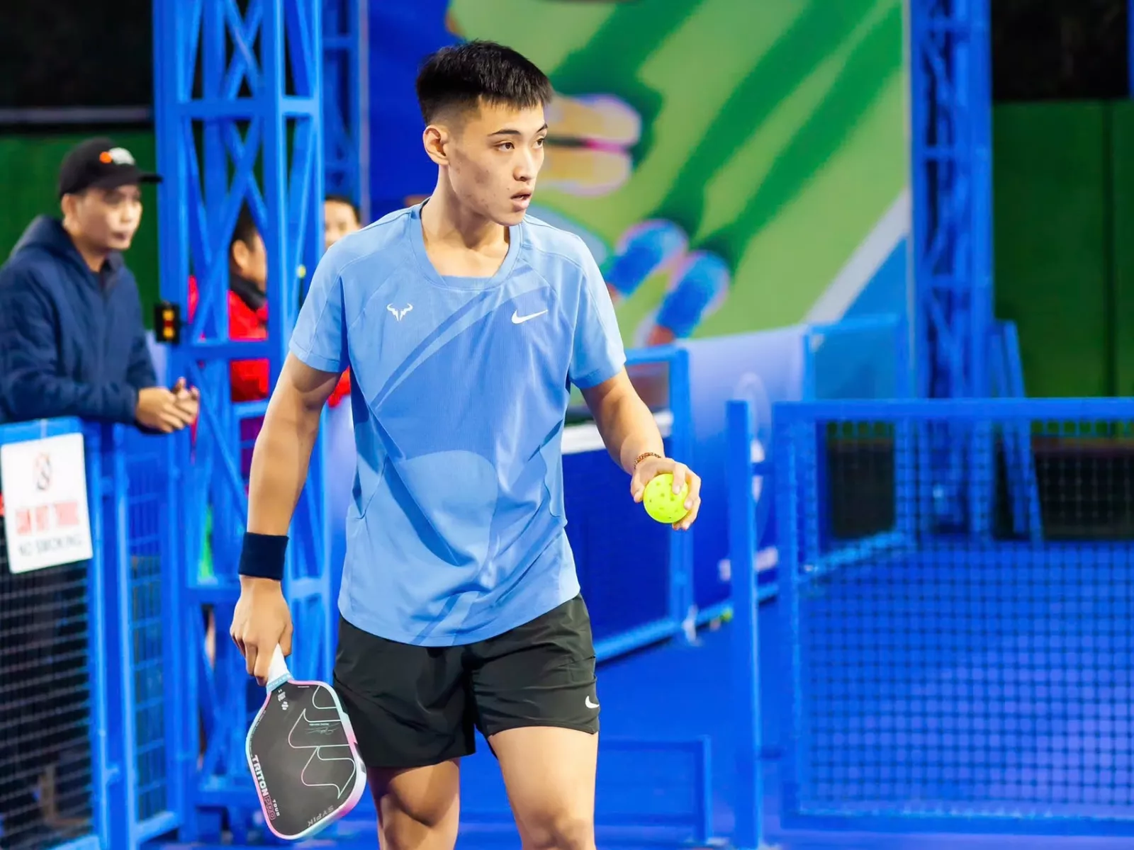 Vận động viên pickleball Trương Vinh Hiển
