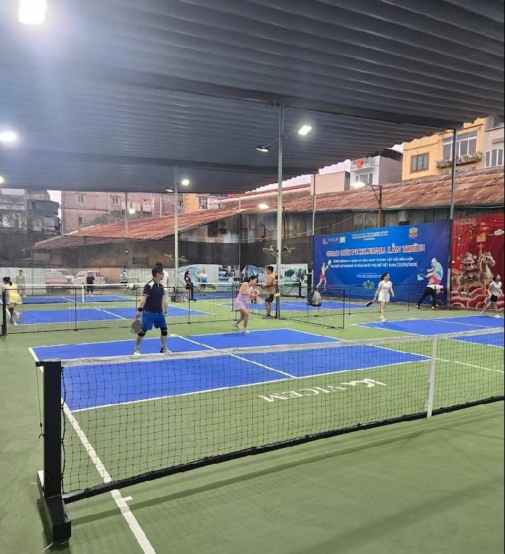 Sân VICEM Pickleball cung cấp đầy đủ tiện ích