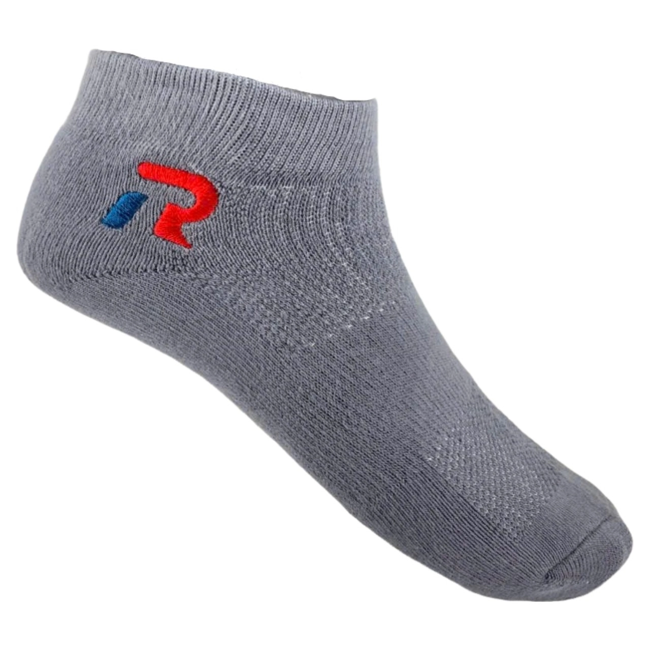 Vớ cầu lông Taro TR021-02 ngắn - Xám 2025