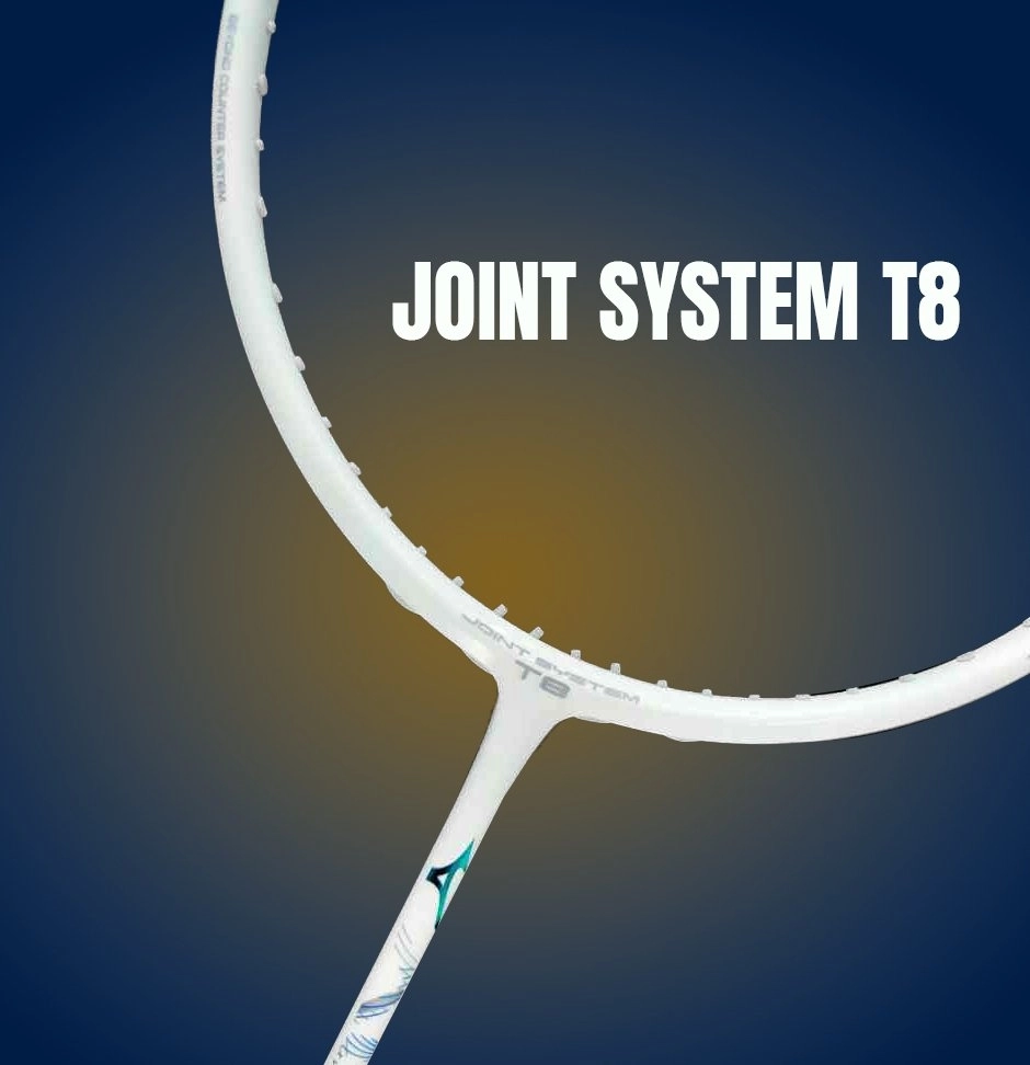 Công nghệ JOINT SYSTEM T8 của Vợt cầu lông Mizuno Fortius 20