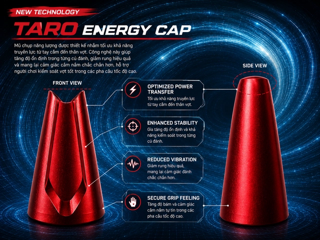 Công nghệ taro energy cap