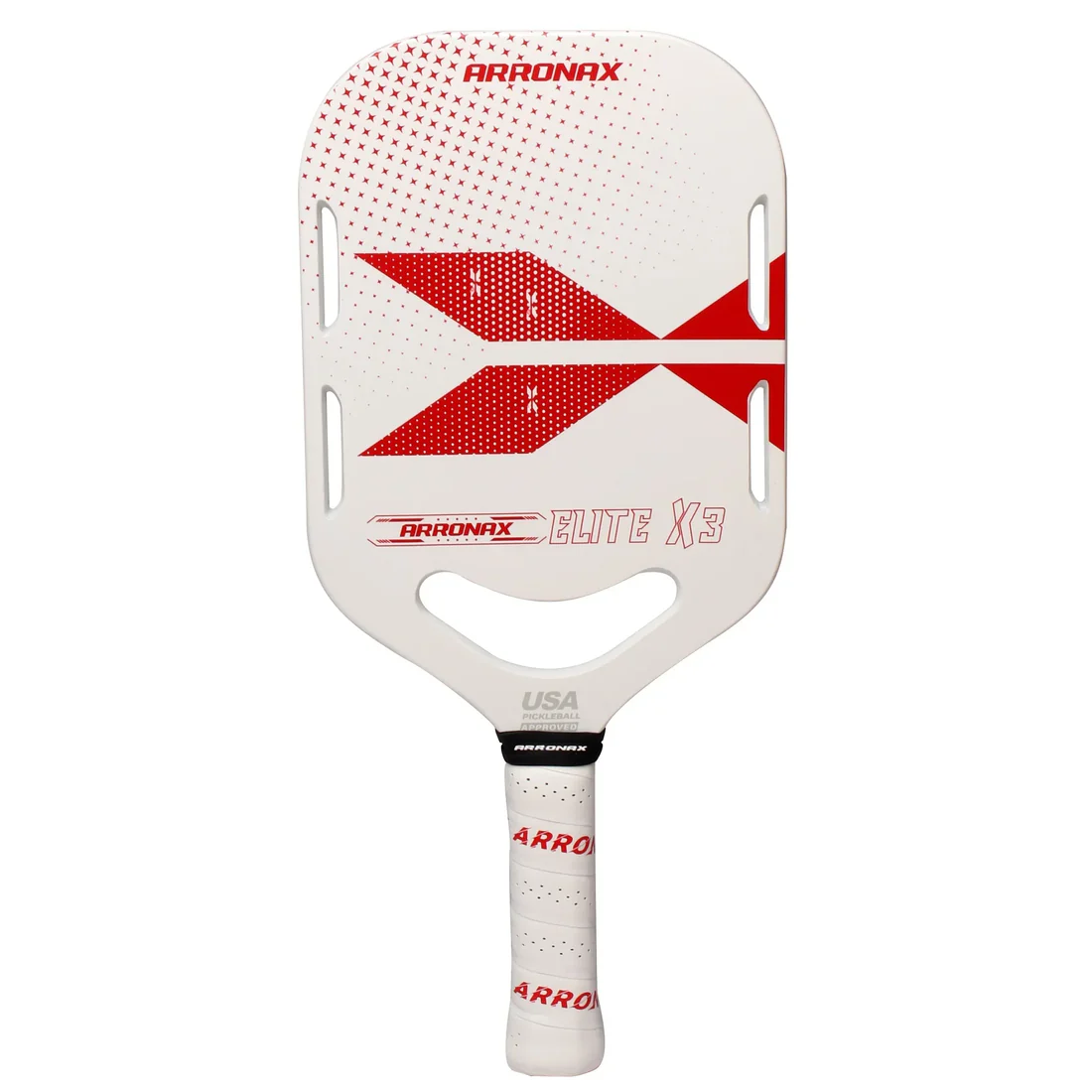 Vợt Pickleball Arronax Elite X3 - Trắng đỏ