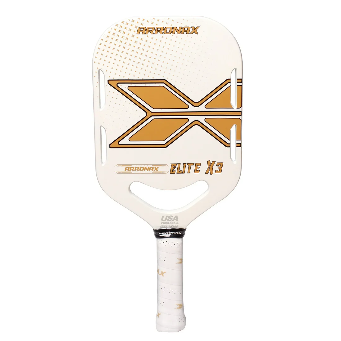 Vợt Pickleball Arronax Elite X3 - Trắng vàng