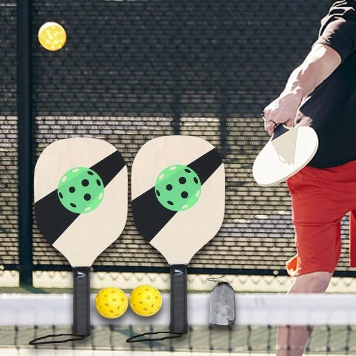 vợt pickleball chế được làm từ gỗ ép