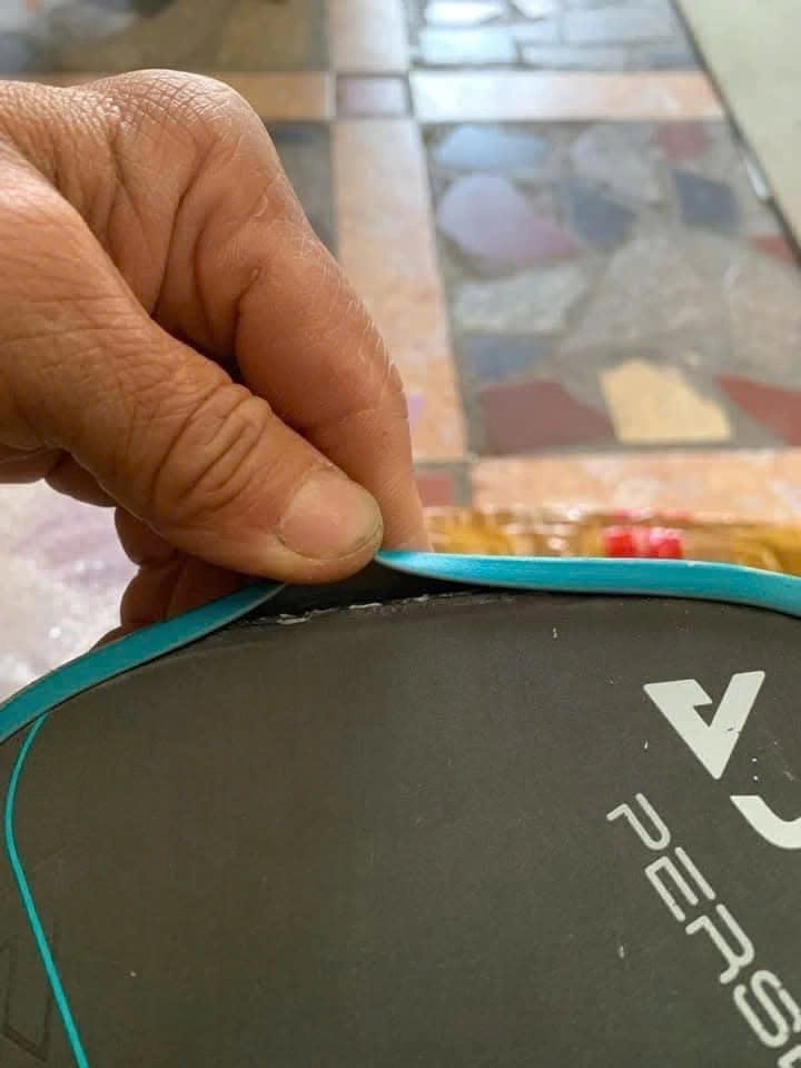 bong viền vợt pickleball cũ