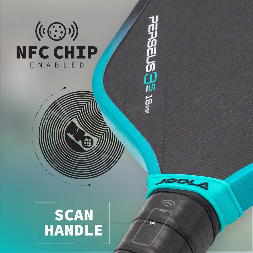 Công nghệ NFC Chip Accessible của Vợt Pickleball Joola Simone Jardim Hyperion 3S 16mm chính hãng