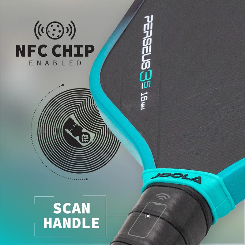 Công nghệ NFC Chip Accessible của Vợt Pickleball Joola Ben Johns Perseus 3S 14mm chính hãng