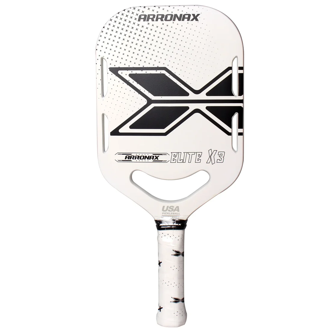 Vợt pickleball màu trắng Arronax Elite X3