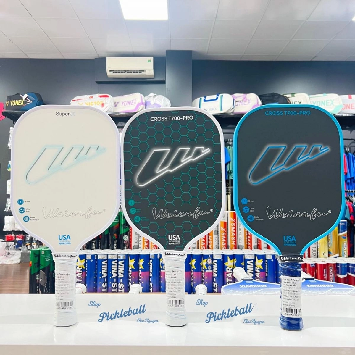 Vợt Pickleball Weierfu chính hãng giá tốt tại ShopVNB